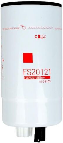 FS20121 فلتر الوقود فلتر فاصل المياه مناسب لمحركات Cummins Stage V QSB؛ محركات Cummins Stage V QSL؛ محركات Cummins B6.7؛ محركات Cummins L9 استبدل 5528103 5444245 in Saudi Arabia