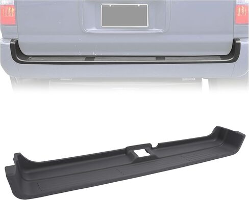 لوحة لوحة خطوة المصد الخلفي من KUAFU متوافقة مع 1996-2002 Toyota 4Runner بديلة لـ TO1190101، 5215935040 لوحة تثبيت المصد الخلفي باللون الرمادي الداكن in Saudi Arabia