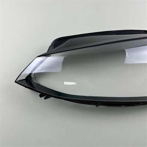 Compatible For VW Golf 7.5 MK7.5 GTI GTR 2018 2019 2020 Car Headlight Lens Cover Head Light Lamp Shell Headlight Glass Cover(A Piar) in Saudi Arabia