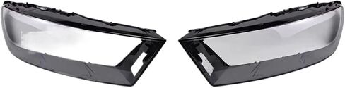 Car Headlight Cover Compatible For Audi Q7 2016 2017 2018 2019 Lens Replace Lampshade Left/Right Side Transparent Shell in Saudi Arabia
