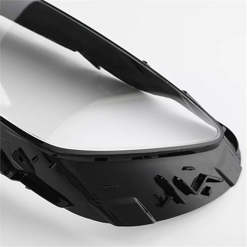 Car Headlight Cover Compatible For Audi Q7 2016 2017 2018 2019 Lens Replace Lampshade Left/Right Side Transparent Shell in Saudi Arabia