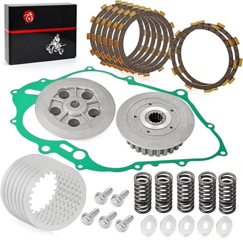 4PT-16371-00-00 Clutch Kit & Center Inner Hub & Outer Pressure Plate & Heavy Duty Springs Gasket For Yamaha Raptor 660R YFM660R 2001-2005 in Saudi Arabia
