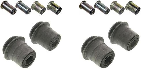 Front Lower Control Arm Bushing Front Upper Control Arm Bushing Automotive Replacement Control Arm Bushing Kits 4pc Compatible with Cutlass Supreme 1978-1988 in Saudi Arabia
