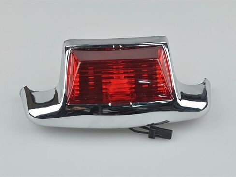 Motorcycle Rear Fender Tip Light for Harley Road King FLHT FLT FLHS Classic FLHTC FLHR FLSTC (Red) in Saudi Arabia