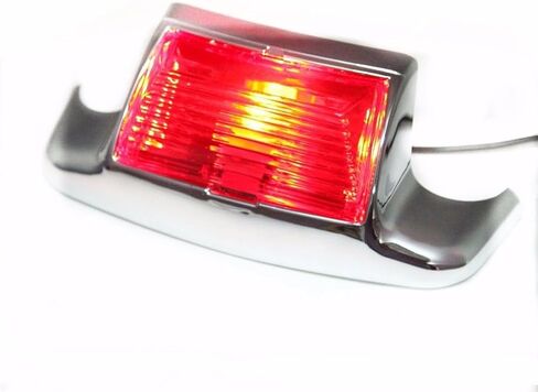 Motorcycle Rear Fender Tip Light for Harley Road King FLHT FLT FLHS Classic FLHTC FLHR FLSTC (Red) in Saudi Arabia