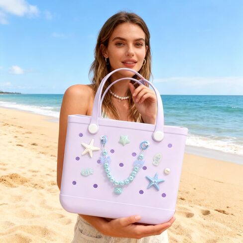 Letter Charms for Bogg Bag, Beach Bogg Bag Accessories Inserts, Bogg Bag Initial Charms with A-Z, Bogg Bag Attachments in Saudi Arabia