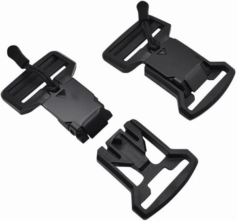 1.5Inch Quick-Release Magnetic Buckle Functional Belts Buckles for 38mm Backpack Bags Strap DIY Accessories 2PCS (1.5 Inch-single Adjustable) in Saudi Arabia