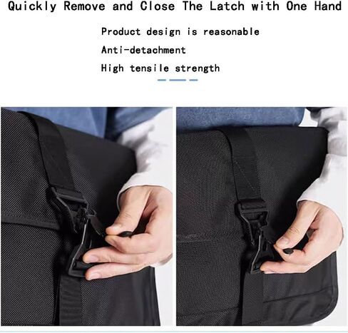 1.5Inch Quick-Release Magnetic Buckle Functional Belts Buckles for 38mm Backpack Bags Strap DIY Accessories 2PCS (1.5 Inch-single Adjustable) in Saudi Arabia