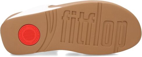 FitFlop Women's Lulu Jewel-Deluxe Metallic-Leather Toe-Thongs Wedge Sandal in Saudi Arabia