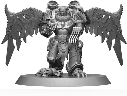 تخصيص Corvus Corax Primarch من Raven Guard مخصص من W40k Chaos spacemarines مقياس رسمي مصغر ثلاثي الأبعاد من الراتنج in Saudi Arabia