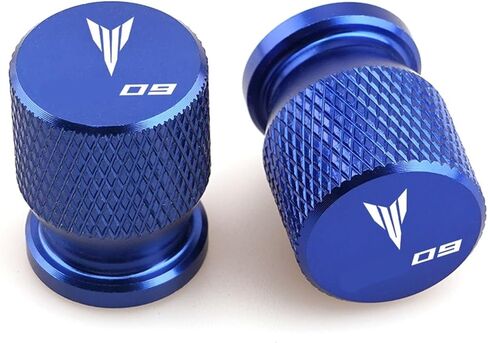 Compatible with Yamaha MT-09 MT09 Mt 09 FZ-09 SP-09 Motorcycle CNC Wheel Tire Valve Air Port Stem Caps Covers Accessories 2025(Blue) in Saudi Arabia