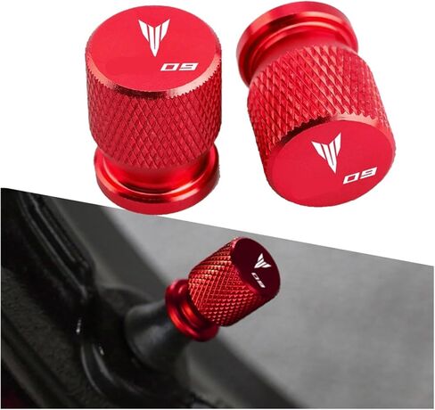 Compatible with Yamaha MT-09 MT09 Mt 09 FZ-09 SP-09 Motorcycle CNC Wheel Tire Valve Air Port Stem Caps Covers Accessories 2025(Blue) in Saudi Arabia
