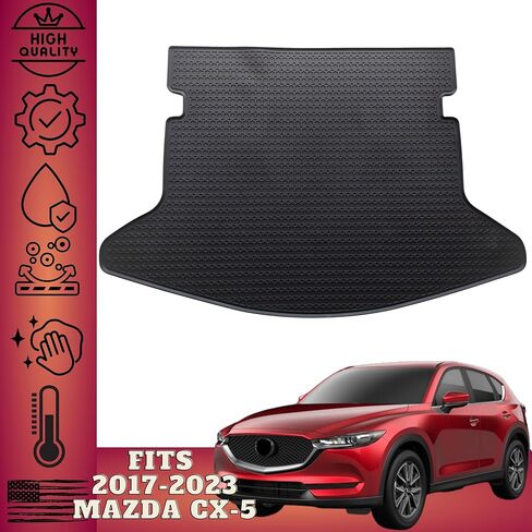 لـ 2017-2023 مازدا CX-5 (CX5) بطانة البضائع شديدة التحمل لجميع الأحوال الجوية بطانة سوداء in Saudi Arabia