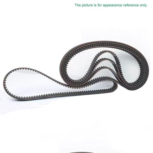 HTD 5M Rubber Closed Loop Belt Perimeter 120mm-295mm Width 8/10/12/15/20/25/30/35/40mm HTD5M Drive Belt Belt(5M-190mm,1PC_40MM) in Saudi Arabia