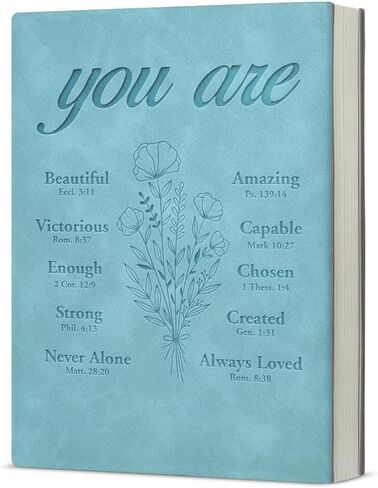 Christian Notebook Journal Bible Verse Joshua 1:9 Be Strong and Courageous Scripture Writing Notebook Religious Gifts for Women Men in Saudi Arabia