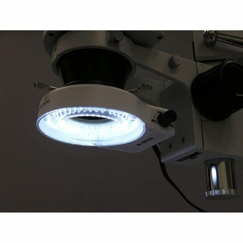 AmScope LED-80S 80 LED مجهر حلقة ضوئية مدمجة مع خافت مدمج in Saudi Arabia