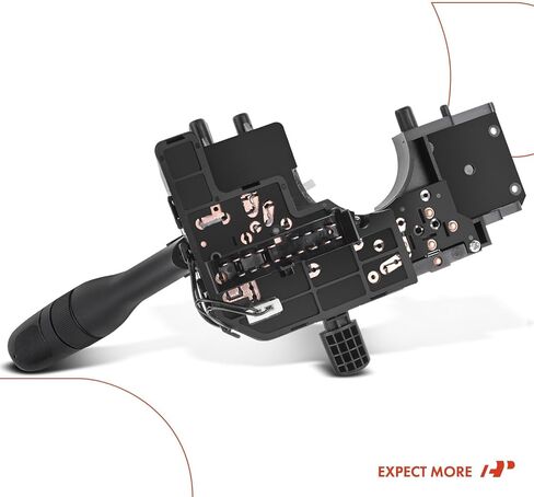 A-Premium Turn Signal Switch, Headlamp Beam Parking Light Multifunction Switch Compatible with Jeep Wrangler 2001-2006, TJ 2001-2006, with Fog Light in Saudi Arabia
