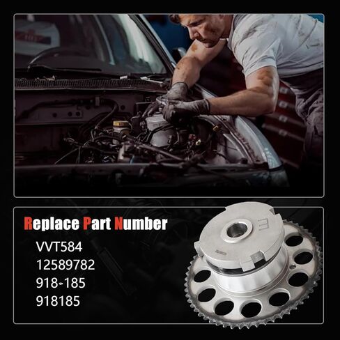 توقيت الصمام المتغير (VVT) من AUCERAMIC مناسب لـ 2008-2012 شيفروليه كولورادو/تريل بليزر، جي إم سي كانيون/إنفوي، 2008-2010 هامر H3/H3T، ساب 9-7x، استبدال #VVT584 12589782 in Saudi Arabia