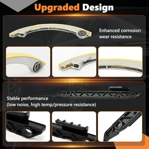 9-4201SA Timing Chain Kit Fit for 2012-2017 Chevrolet Cavalier Cobalt Malibu Equinox HHR, Orlando, Buick Verano Regal Lacrosse, GMC, Pontiac Solstice Pursuit, Saturn, Saab L4 2.0L 2.2L 2.4L in Saudi Arabia