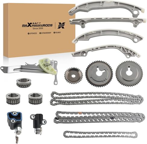maXpeedingrods Timing Chain Kit Fit for Nissan Infiniti Nismo Armada QX80 M56 Q70 NV2500 5.6 L, Engine Timing Chain Set Replace 13028-1LA1A, 13028-EZ30A, 13028-1CA1A, 13028-EZ30B in Saudi Arabia