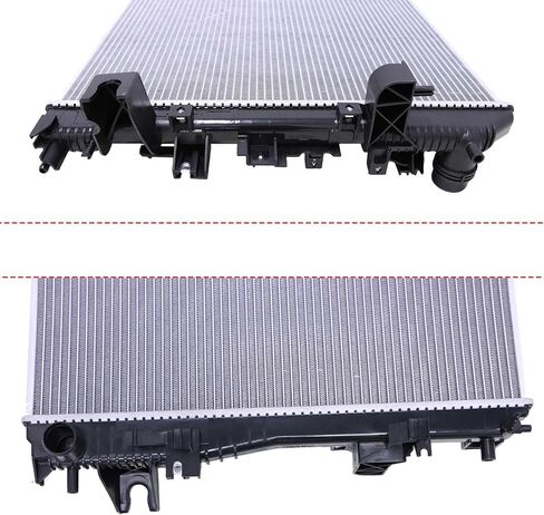 GXARTS Radiator without Oil Cooler 68268607AA Compatible With Ram 1500 2020-2022 V6 3.0L Compatible With Ram 1500 2019-2022 V6 3.6L in Saudi Arabia