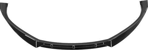 KUAFU Front Bumper Lip Compatible with 2016-2020 Tesla Model S 3Pcs Carbon Fiber Style Front Lip Spoiler Splitter Air Dam Body Kit Trim Protection Plastic in Saudi Arabia