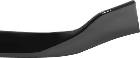 KUAFU Front Bumper Lip Compatible with 2016-2020 Tesla Model S 3Pcs Carbon Fiber Style Front Lip Spoiler Splitter Air Dam Body Kit Trim Protection Plastic in Saudi Arabia