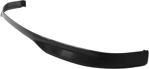 IKON MOTORSPORTS Front Bumper Lip, Compatible with 1993-1997 Honda Civic del Sol, TR Style Unpainted Black PU Polyurethane Air Dam Chin Spoiler Protector Splitter in Saudi Arabia