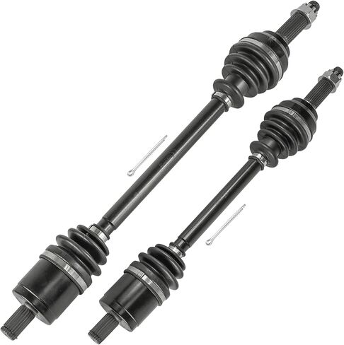 Caltric Front CV Axle Compatible with John Deere 4X2 4X4 HPX Gator (Diesel) (090001 -) / HPX615E HPX815E Gator (S.N. -040000) Left and Right in Saudi Arabia