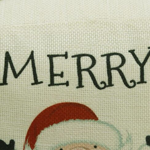 Merry Christmas Weighted Door Stopper - Decorative Fabric Doorstop with Rope Handle for Home, Office, Seasonal Decor, Santa Pattern Design in Saudi Arabia
