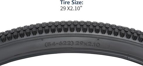 YUNSCM 2-PCS 29" Mountain Bike Tires 29x2.10/54-622 Compatible with 29x2.0 29x2.1 29 x 2.10 29x2.125 Bike Bicycle Tires (Y-1433) in Saudi Arabia