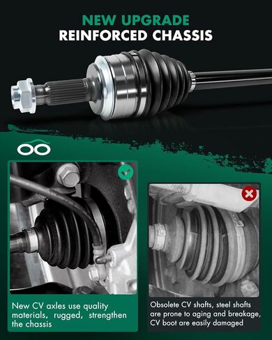 SCITOO Front Left Driver Side CV Axle Shaft Assembly Fit for Honda for Accord,for Honda CR-V 2.4L NCV36101 in Saudi Arabia