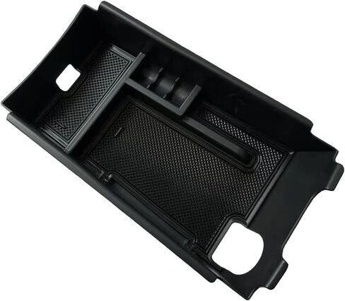 Riloer Center Console Organizer Tray, Car Armrest Organizer Tray, Insert Armrest Box Secondary Storage Box, Compatible with Hyundai Compatible with Genesis G80 2021-2022 in Saudi Arabia