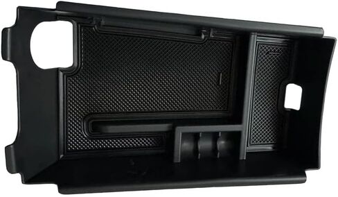 Riloer Center Console Organizer Tray, Car Armrest Organizer Tray, Insert Armrest Box Secondary Storage Box, Compatible with Hyundai Compatible with Genesis G80 2021-2022 in Saudi Arabia