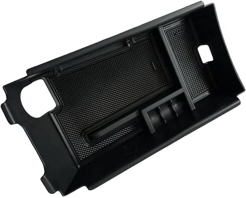 Riloer Center Console Organizer Tray, Car Armrest Organizer Tray, Insert Armrest Box Secondary Storage Box, Compatible with Hyundai Compatible with Genesis G80 2021-2022 in Saudi Arabia
