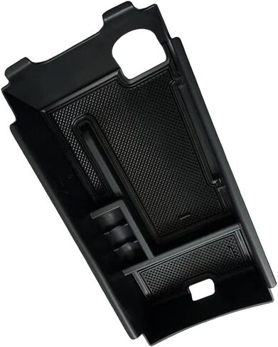 Riloer Center Console Organizer Tray, Car Armrest Organizer Tray, Insert Armrest Box Secondary Storage Box, Compatible with Hyundai Compatible with Genesis G80 2021-2022 in Saudi Arabia