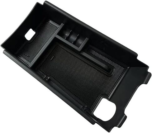 Riloer Center Console Organizer Tray, Car Armrest Organizer Tray, Insert Armrest Box Secondary Storage Box, Compatible with Hyundai Compatible with Genesis G80 2021-2022 in Saudi Arabia