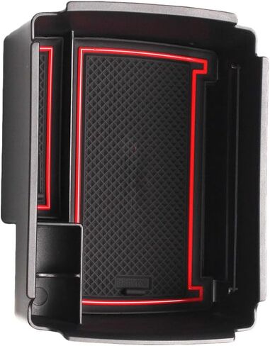 Riloer Car Center Console Organizer Tray, Armrest Storage Box, Compatible with VW Golf 7 MK7 VII GTI in Saudi Arabia