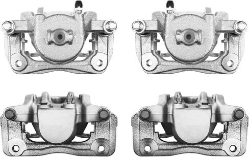 AutoShack Front & Rear Brake Calipers Replacement for 2013-2016 Hyundai Santa Fe Sport 2014-2015 Kia Sorento 4-PC in Saudi Arabia