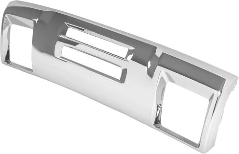 KUAFU Front Bumper Lower Valance Compatible with 2015-2020 GMC Canyon, Air Dam Deflector Replacement for 23405889 22925747 GM1095211 Plastic(ABS) Chrome Silvery in Saudi Arabia