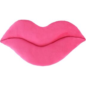 zhidiloveyou Lip Pillow Pink Plush Toy Smiley Face Pillow Soft Decorative Cushion, 23.6 inch in Kuwait