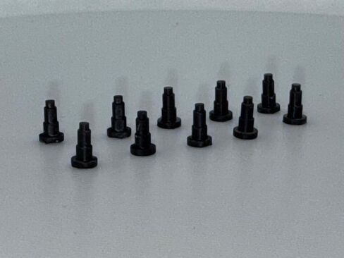 N Scale Model Train Truck Pins, 1:160 Scale, 10-Pack, Black in Saudi Arabia