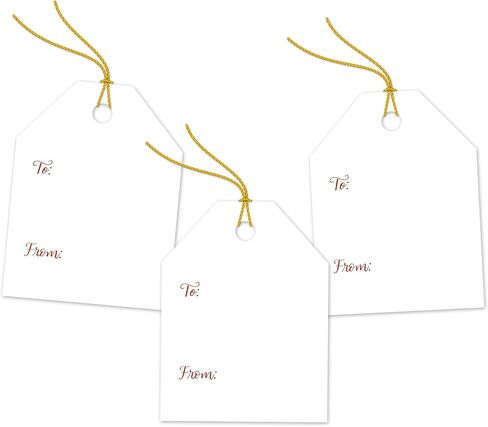 Pro Supply Global 24 Count of 2.5 Inch x 3 Inch Pre Strung Winnie The Pooh Gift Tag Assorted Printed Designs on Large Cardstock Gift Hang Tags - Ideal to Use on Bags in Saudi Arabia