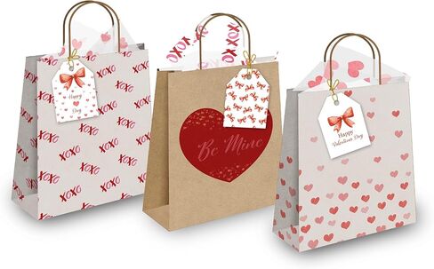 Pro Supply Global 24 Count of 2.5 Inch x 3 Inch Pre Strung Winnie The Pooh Gift Tag Assorted Printed Designs on Large Cardstock Gift Hang Tags - Ideal to Use on Bags in Saudi Arabia