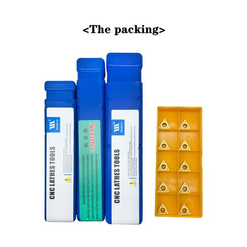 RHFGYY Cutting Tools Indexable Inserts Carbide Turning Inserts DCMT11T304(DCMT32.51),DCMT Inserts CNC Lathe Replacement Cutters for Indexable Lathe Turning Tool Holder,10 Pieces/Pack in Kuwait