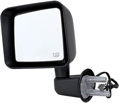 For Jeep Wrangler 2011 2012 2013 Power Heated Textured Black Side Door View Mirror Passenger Right in Kuwait