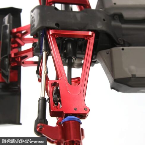 ذراع علوي خلفي Atomik RC E-Revo 2.0، أزرق - يستبدل 8633/8634 - متوافق مع Traxxas in Kuwait