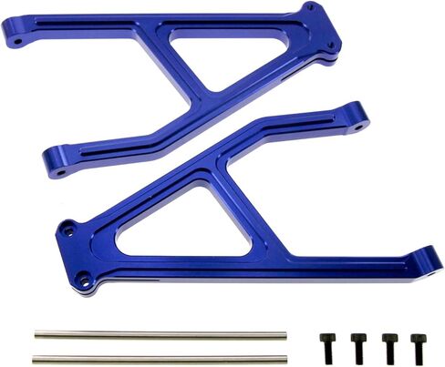 ذراع علوي خلفي Atomik RC E-Revo 2.0، أزرق - يستبدل 8633/8634 - متوافق مع Traxxas in Kuwait