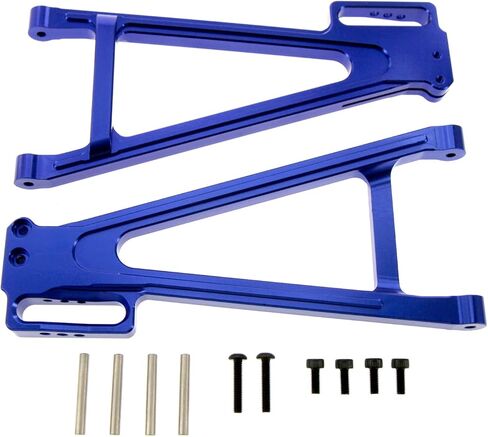 ذراع علوي خلفي Atomik RC E-Revo 2.0، أزرق - يستبدل 8633/8634 - متوافق مع Traxxas in Kuwait