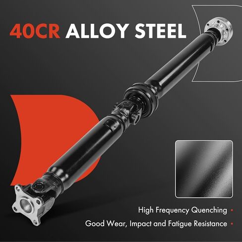 A-Premium Rear Complete Drive Shaft Prop Shaft Driveshaft Assembly Compatible with Infiniti QX70 2014-2017 3.5L, FX37 2013 3.7L, FX35 2009-2012 3.7L, [AWD], Replace# 373001CA2A, 373001CA2B in Saudi Arabia